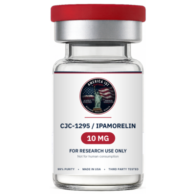 CJC-1295 (without DAC) 5mg + Ipamorelin 5mg (total 10mg) vial — America 1st Peptides