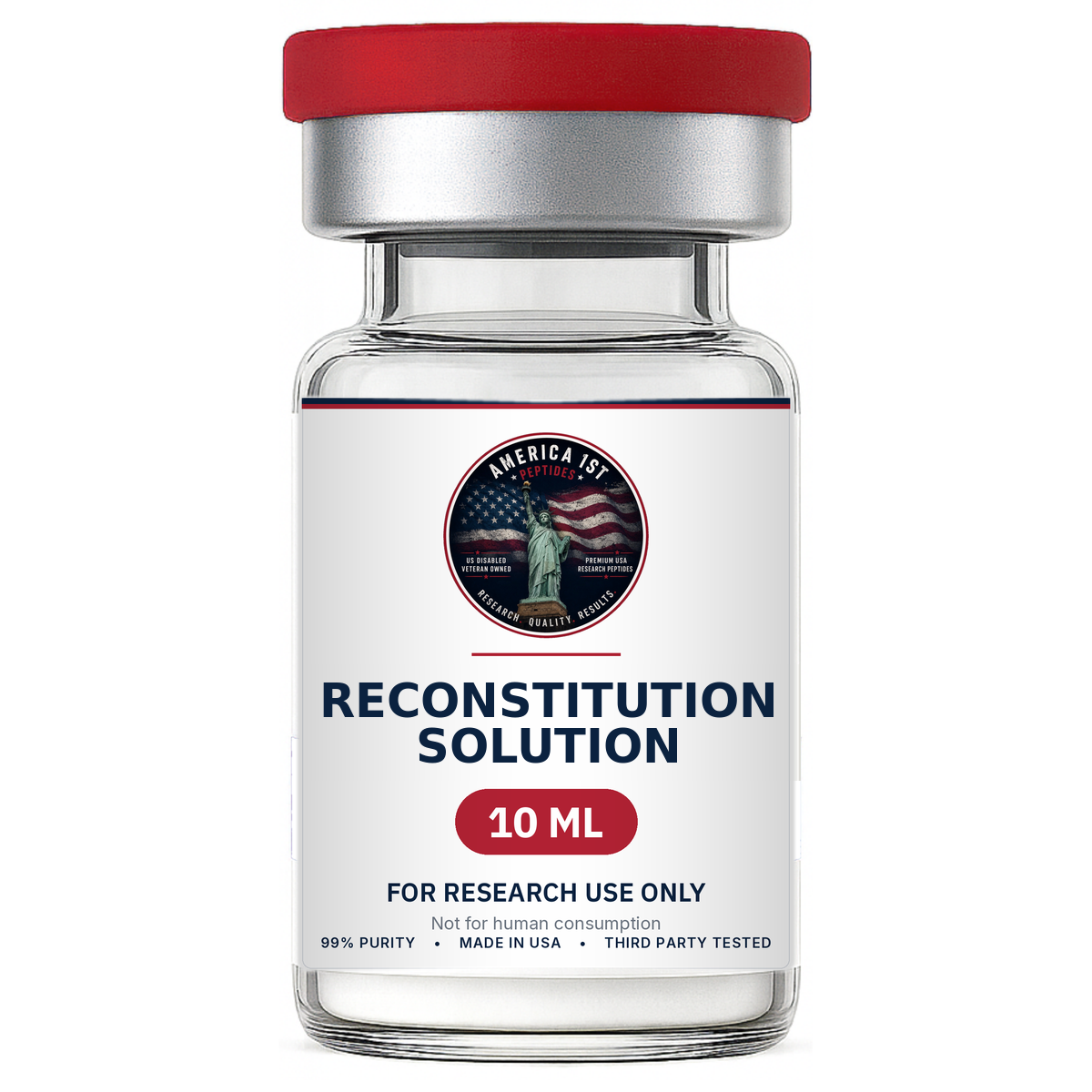 Reconstitution Solution 10ml vial — America 1st Peptides